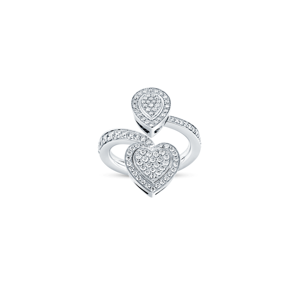 Venus Diamond Pav&eacute; Ring
