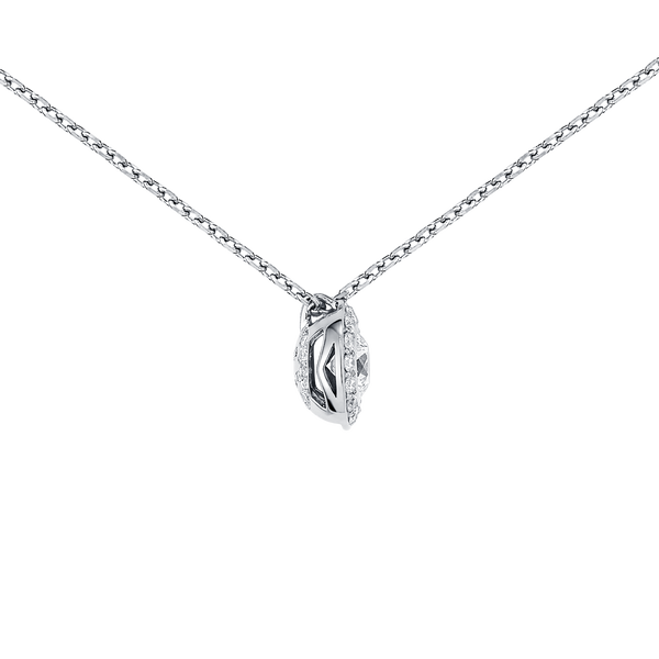 Sera Halo Diamond Pendant