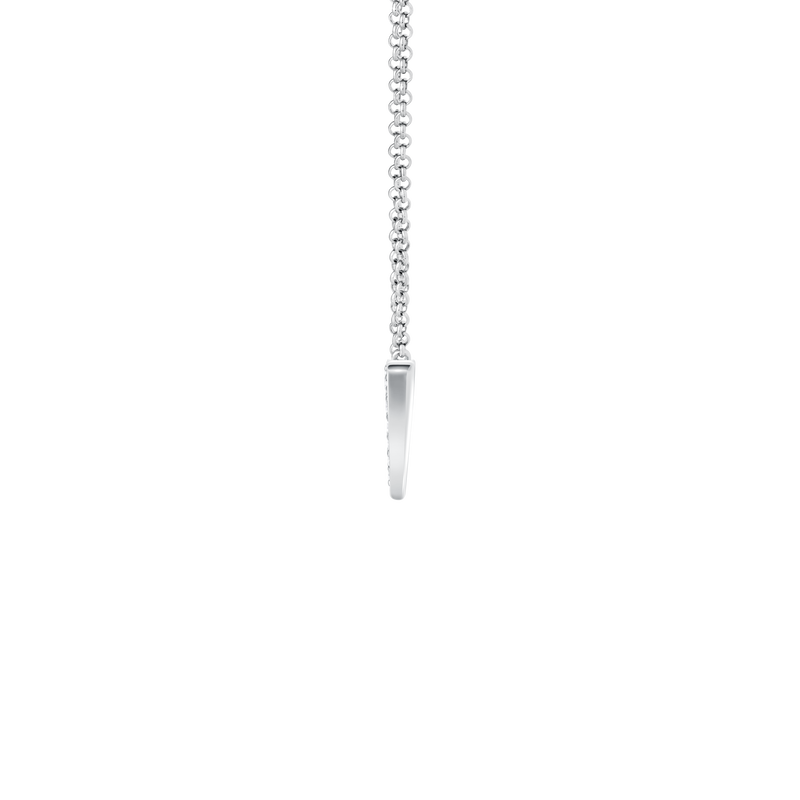 Love M Diamond Pav&eacute; Pendant