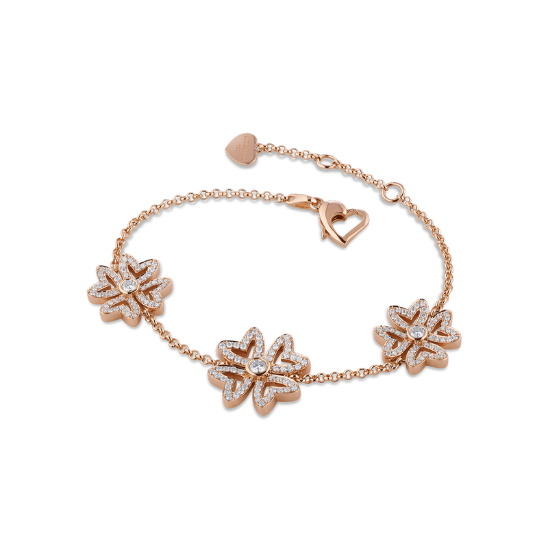Love M Bracelet with four M motifs