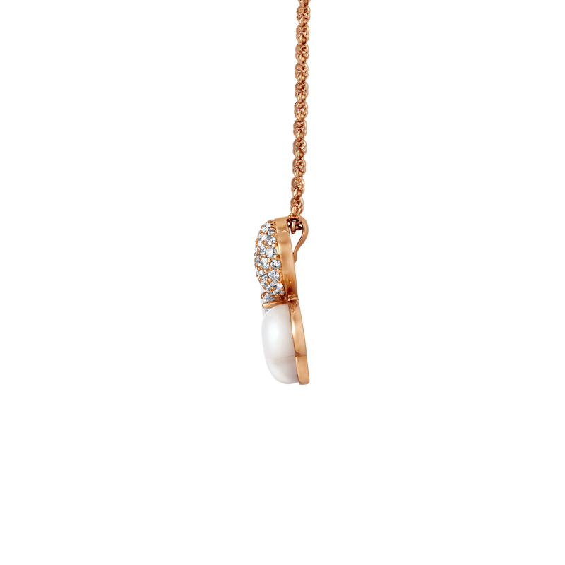 Flower of Eternity Mother of Pearl Large Pendant
