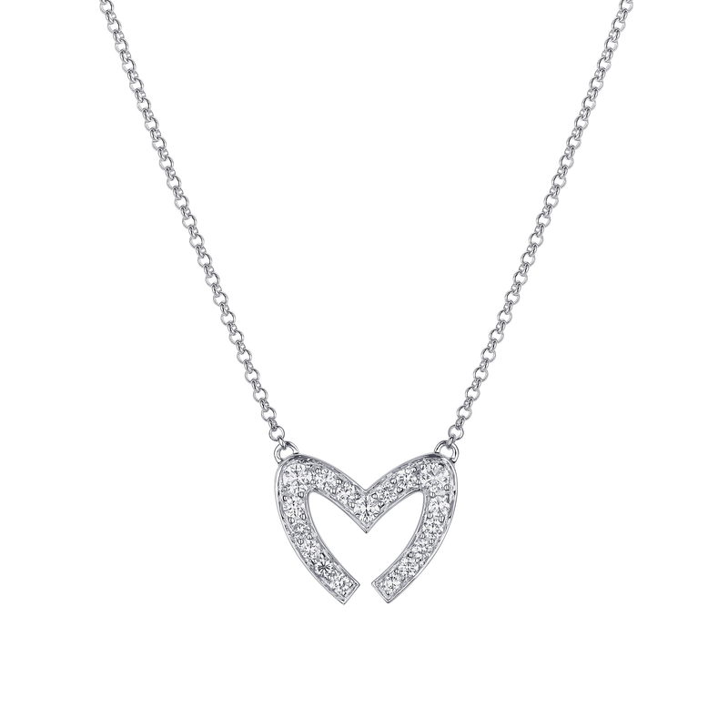 Love M Pendant with single M motif