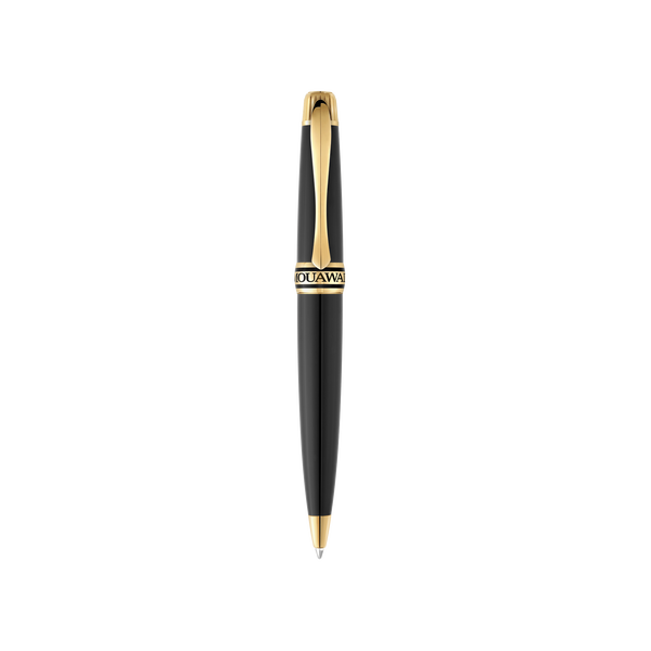 Grande Ellipse Black Lacquer Ballpoint Pen