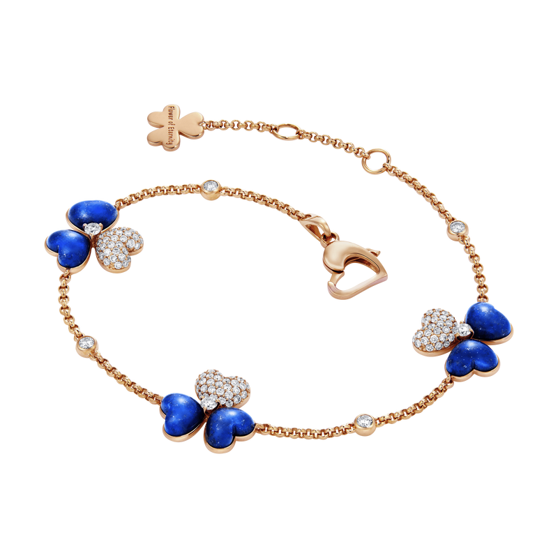 Flower of Eternity Lapis Lazuli Bracelet