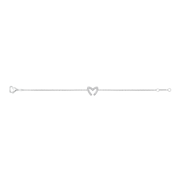 Love M Diamond Pav&eacute; Bracelet