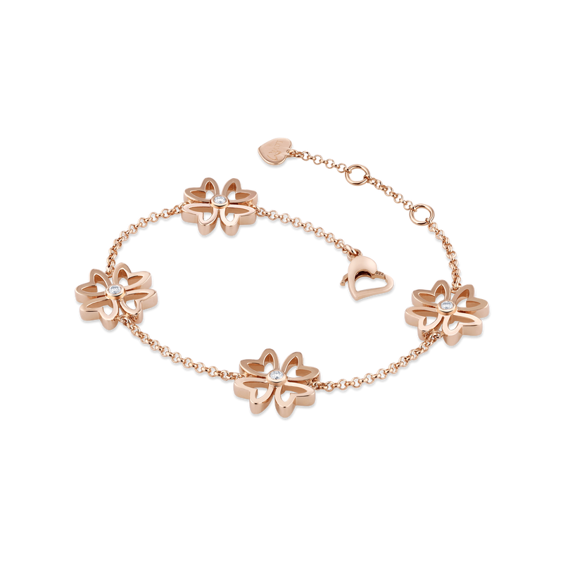 Love M Bracelet with four M motifs