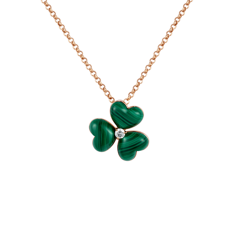 Flower of Eternity Limited Edition Malachite Pendant