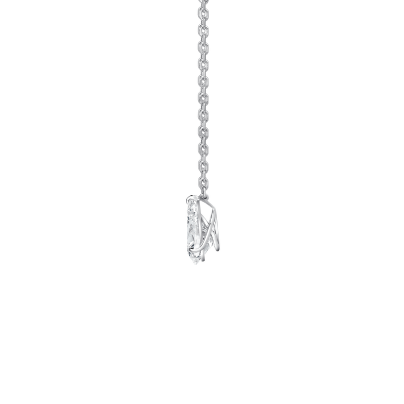 Diamond Essentials Unity 梨形單鑽吊墜