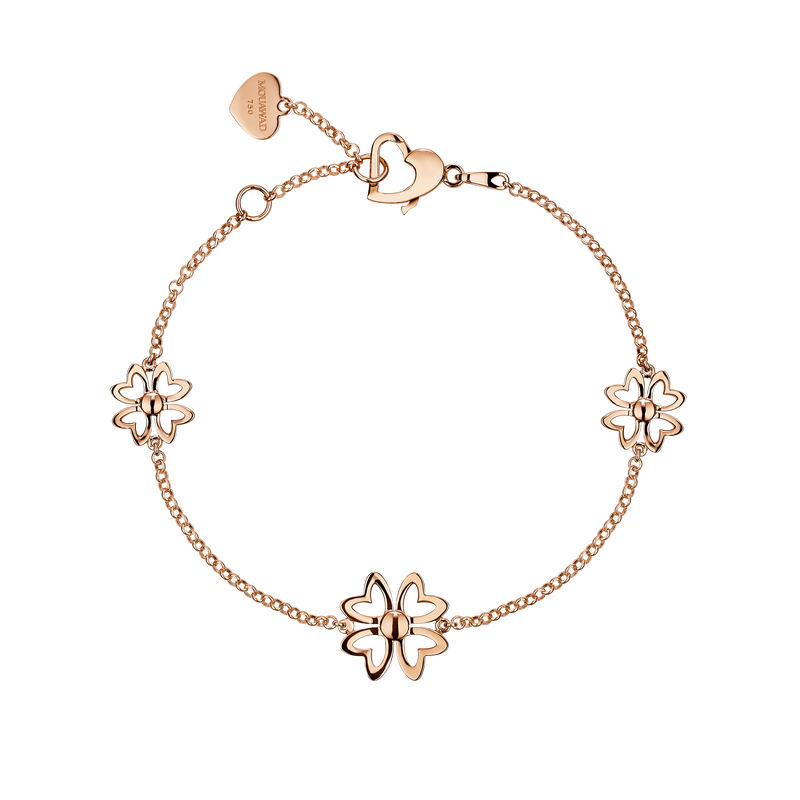 Love M Bracelet with four M motifs