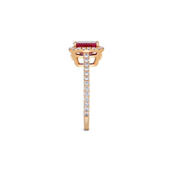 Garden of Gemstone Ruby Ring