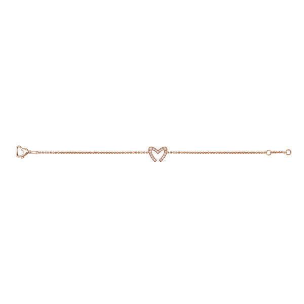 Love M Diamond Pav&eacute; Bracelet