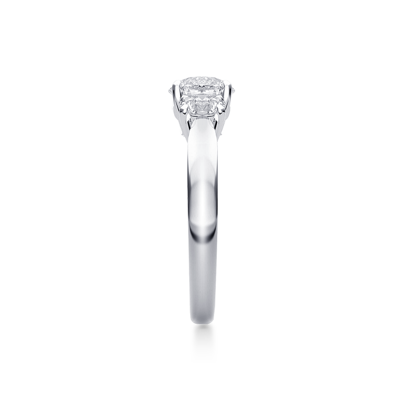 M CLASSIQUE TRIO DIAMOND ENGAGEMENT RING