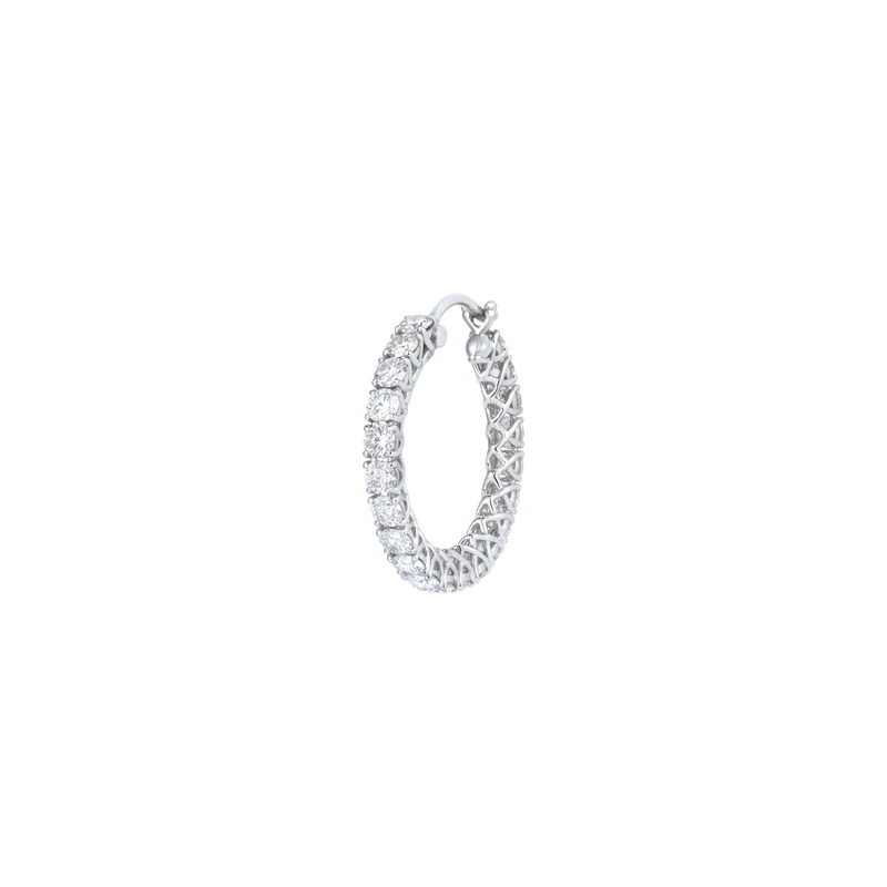 Diamond Essentials Unity Hoop Earrings, 2.50 ct
