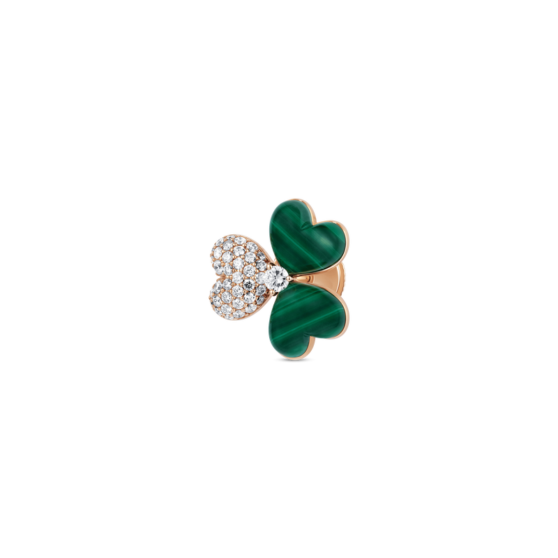 Flower of Eternity Malachite Earrings