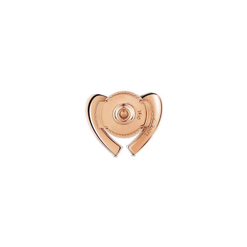 Love M Earrings with single M motif