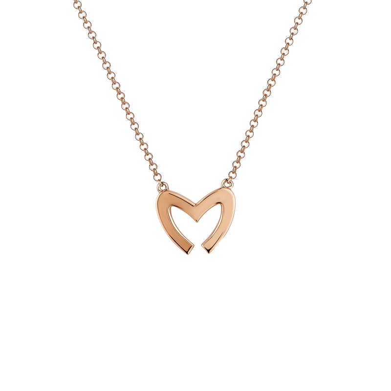 Love M Pendant with single M motif