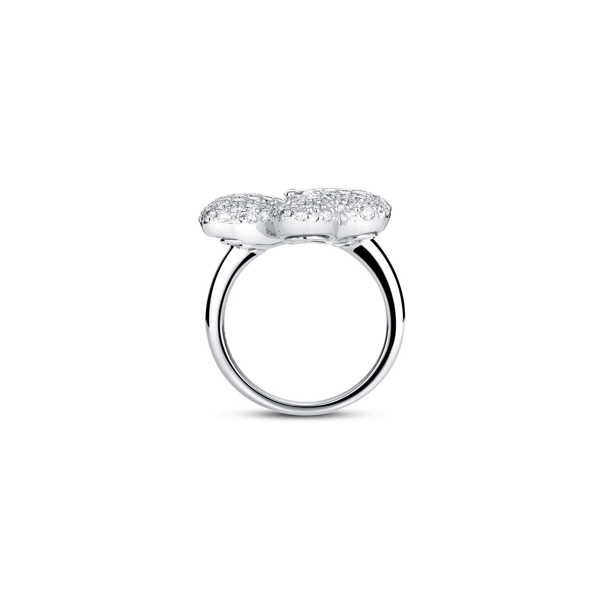 Flower of Eternity Ring | FOE026R08 - Diamond, White Gold | Mouawad