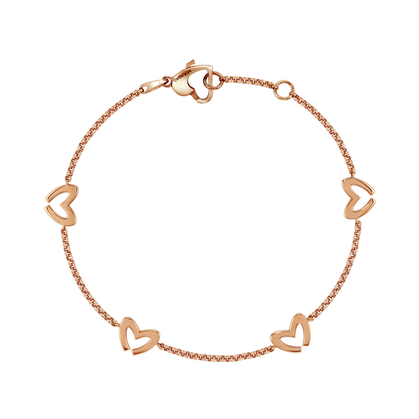 Love M Bracelet with four M motifs