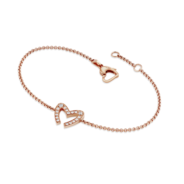Love M Diamond Pav&eacute; Bracelet
