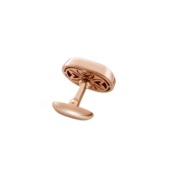 Grande Ellipse Cufflinks in Diamond