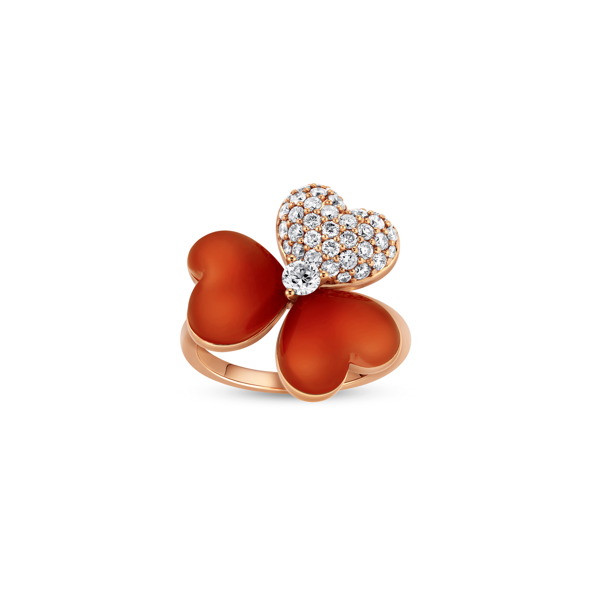 Flower of Eternity Red Agate Ring 21mm | FOE826R27 - | Mouawad