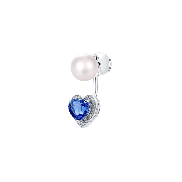 Venus Tanzanite and Diamond Pav&eacute; Earrings