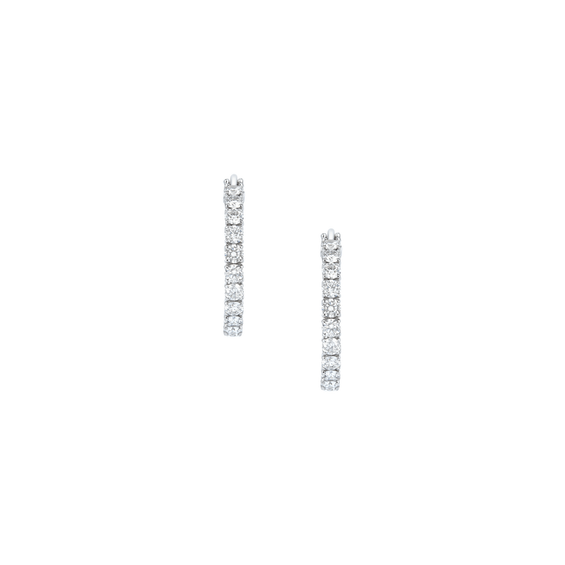 Diamond Essentials Unity Hoop Earrings, 2.50 ct