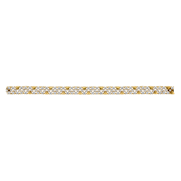 Trigonia Signature Yellow Gold Bracelet