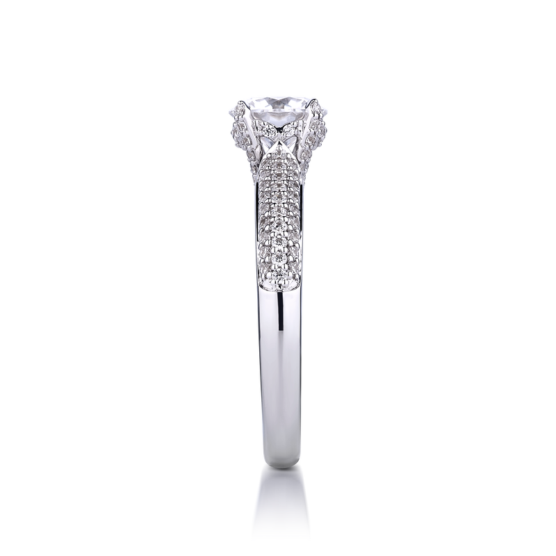 Trista Diamond Engagement Ring | 6000002670 - White Gold
