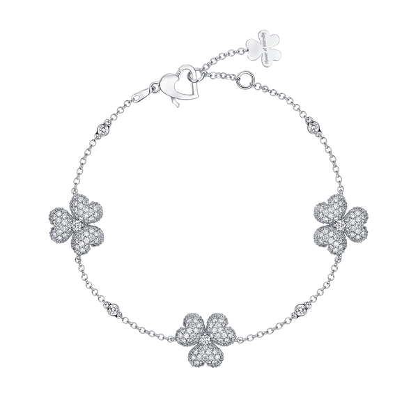 Flower of Eternity Rose Gold Bracelet