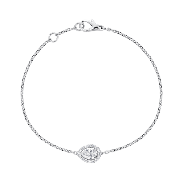 Diamond Essentials Unity Pear Bracelet