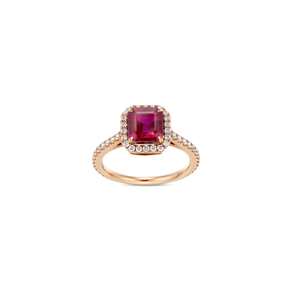 Garden of Gemstone Ruby Ring