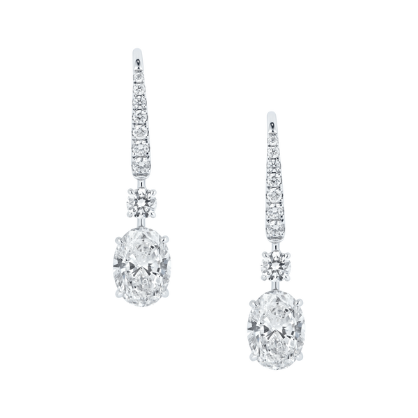Mouawad Abadi Oval Hook Earrings