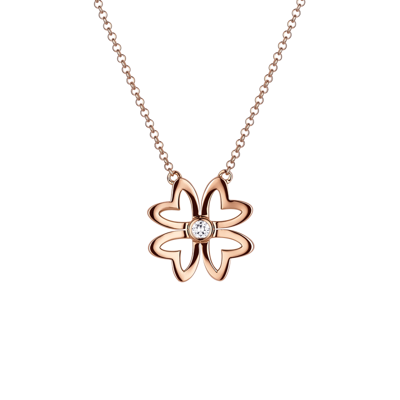 Love M Pendant with four M motifs