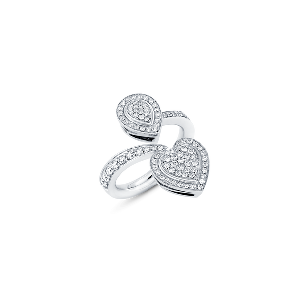 Venus Diamond Pav&eacute; Ring