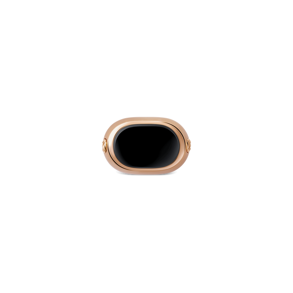 Grande Ellipse Cufflinks in Black Onyx