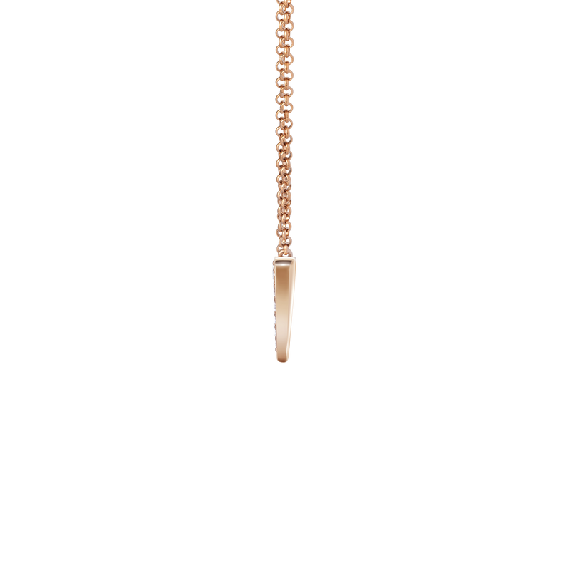 Love M Diamond Pav&eacute; Pendant