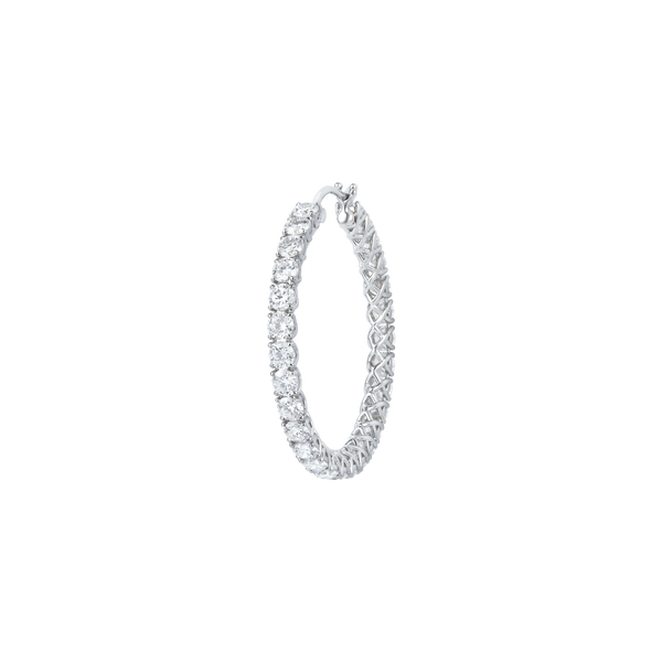 Diamond Essentials Unity Hoop Earrings, 5.60 ct