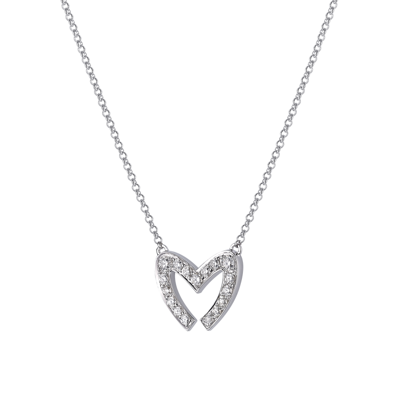 Love M Pendant with single M motif